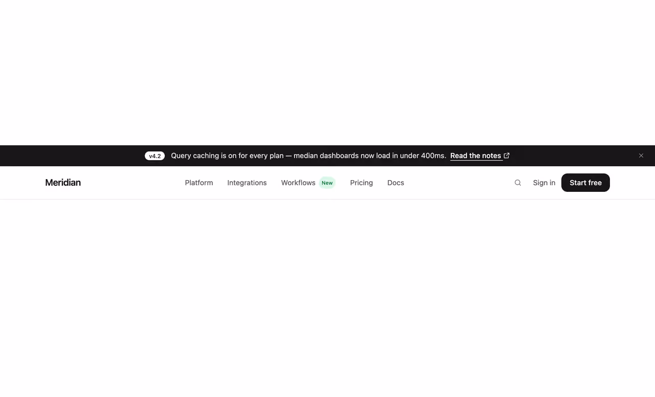 Podgląd: Nav with announcement bar